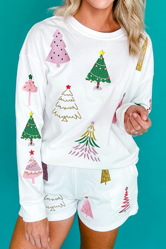 White Christmas Tree Set FB