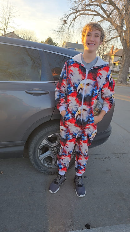RAINBOW ROAD - ADULT & KIDS FLEECE ONESIES CLOSING 9/28