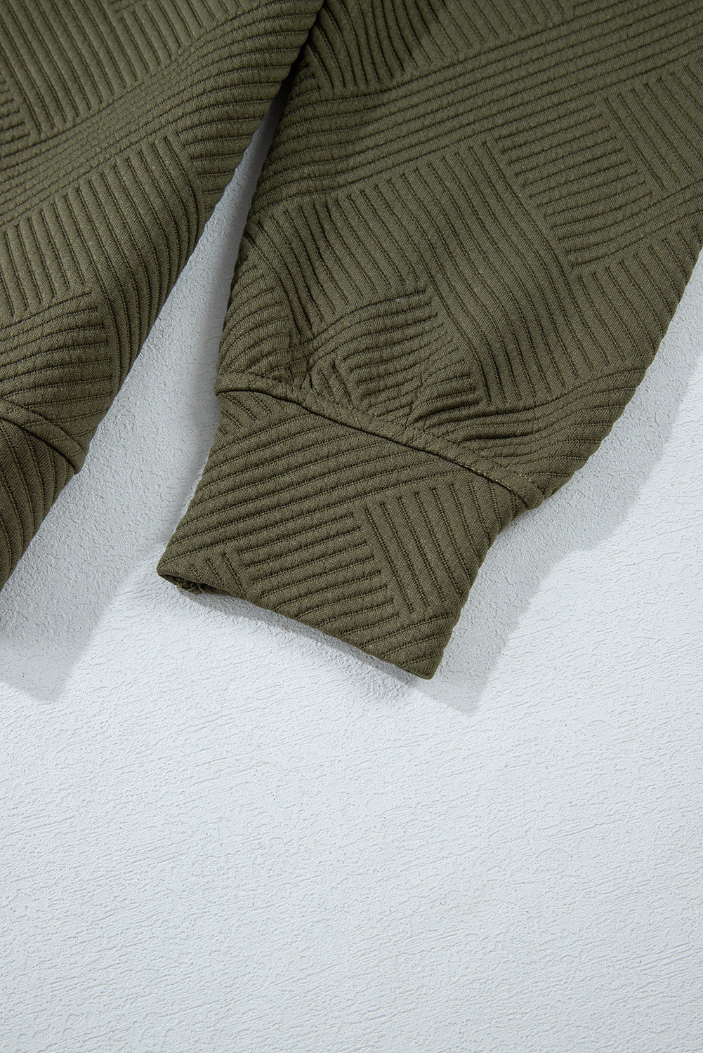 Textured Pocket Pullover