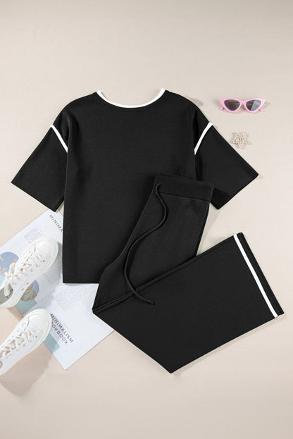 Black Contrast Loose Set LT