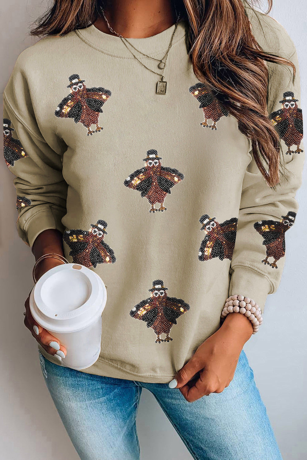 Shimmer Turkey Pullover RTS