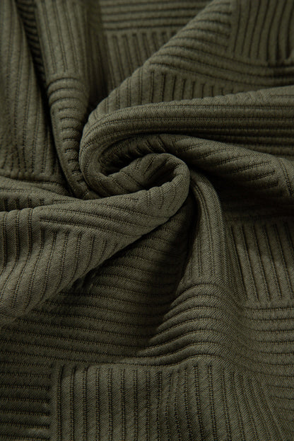 Textured Pocket Pullover
