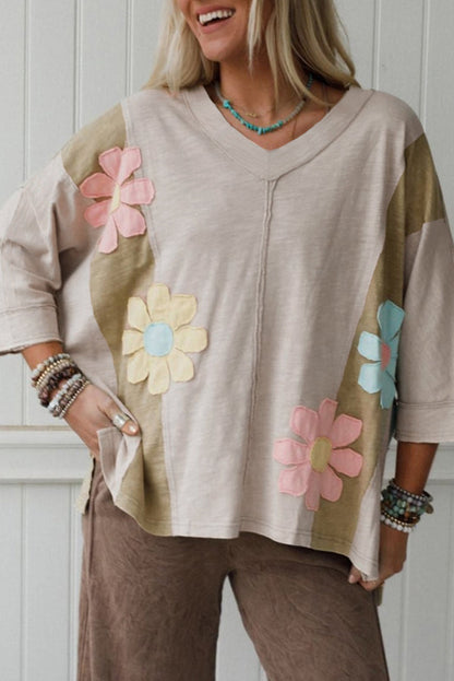 Flower Patch Oversized Top RTS