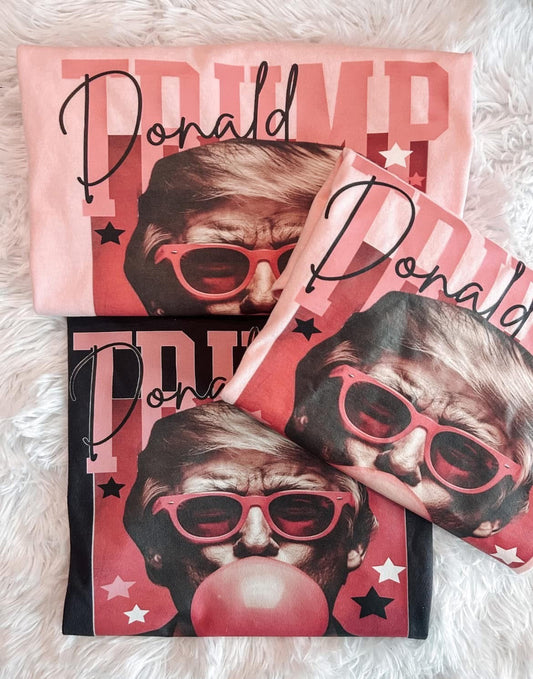Bubblegum Donald Comfort Colors Graphic Tee