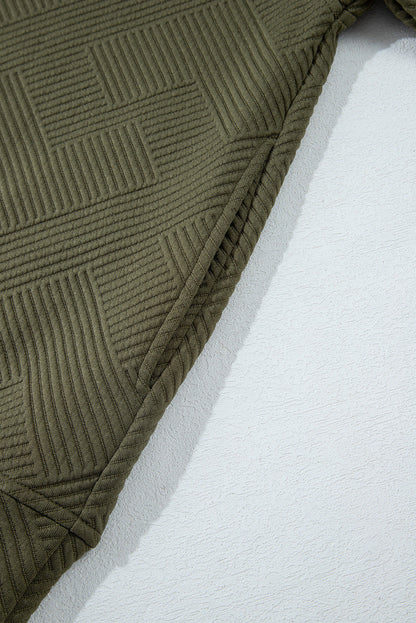 Textured Pocket Pullover