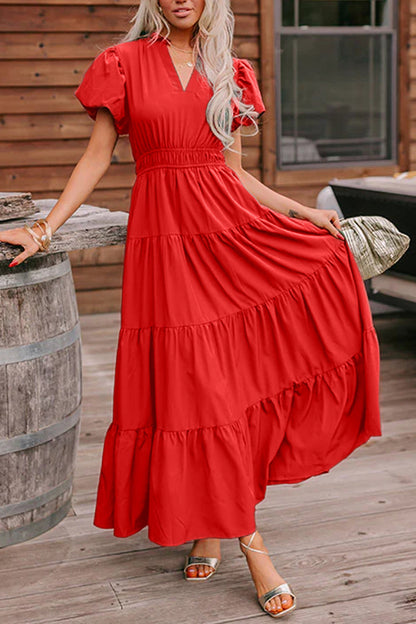 Waist Tiered Dress RTS
