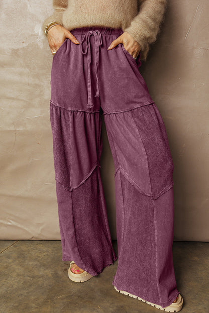 Mineral Wash Drawstring Pants FB