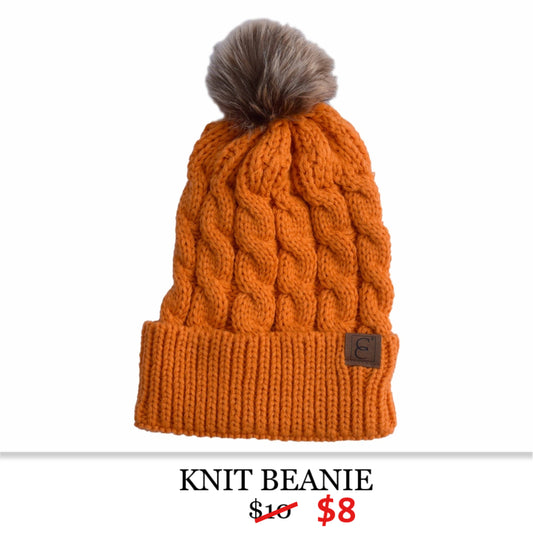 KNIT BEANIE