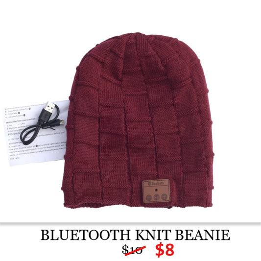 BLUETOOTH KNIT BEANIE