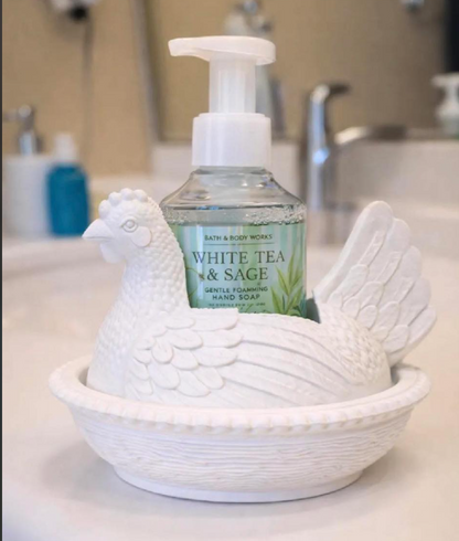 NESTING HEN SOAP HOLDER- 3D PRINTED