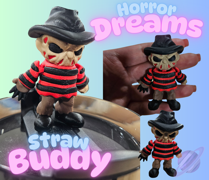 HORROR NIGHTMARE-3D PRINTED STRAW BUDDY