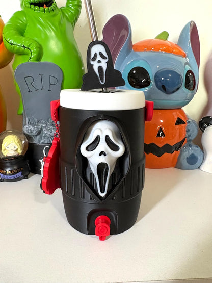 GHOST F POP OUT -3D PRINTED CUSTOM 12 OUNCE CAN HOLDERS