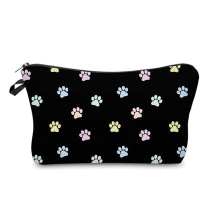Pouch - Dog Pastel Paw Prints
