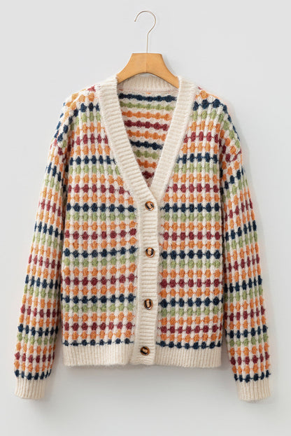 Dotty Pattern Cardigan November.
