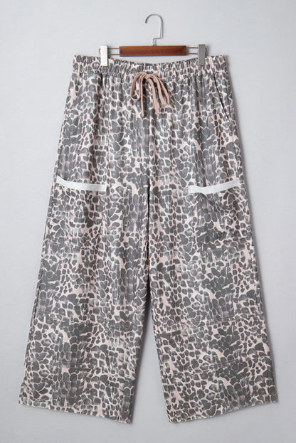 Leopard Plus Loose Pants November.