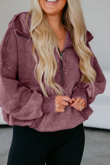 Mineral Wash Baggy Hoodie FB