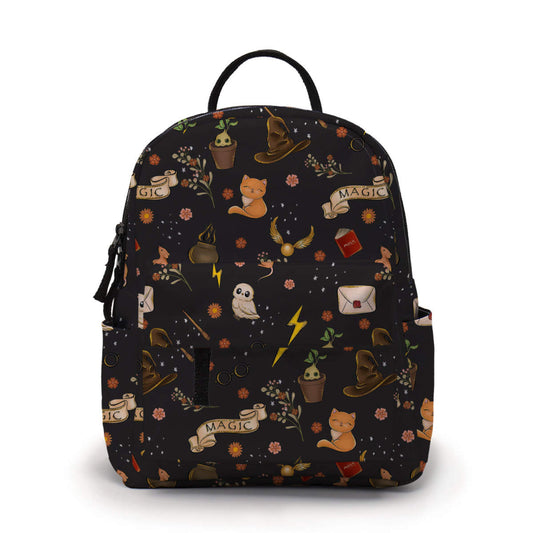 Mini Backpack - Magic Black Background