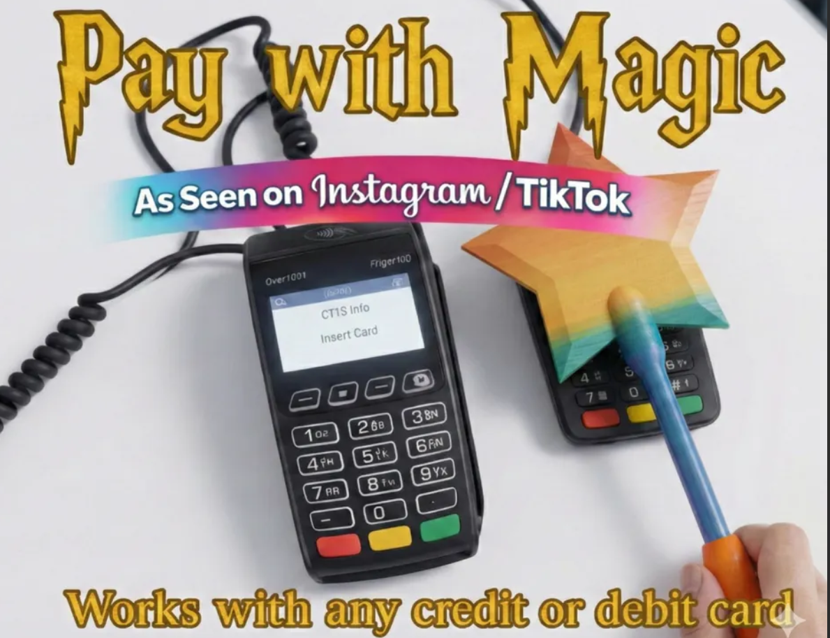 TAP PAY WAND FOR TAP ENABLED CREDIT AND DEBIT CARDS- 3D PRINTED IN HOUSE