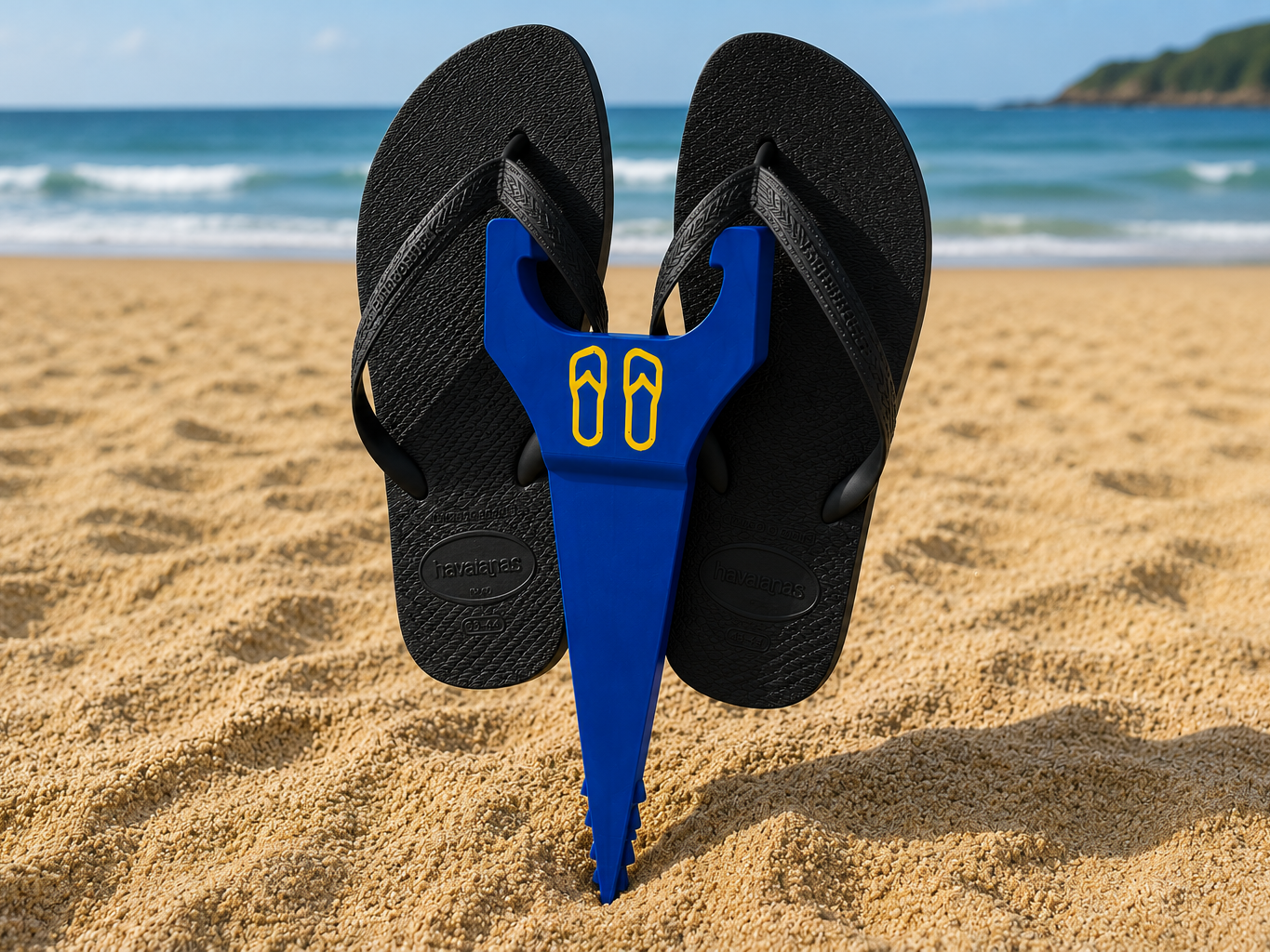 FLIP FLOP SAVER BEACH SPIKE-3D PRINTED