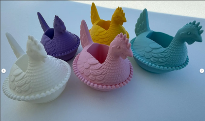 NESTING HEN SOAP HOLDER- 3D PRINTED