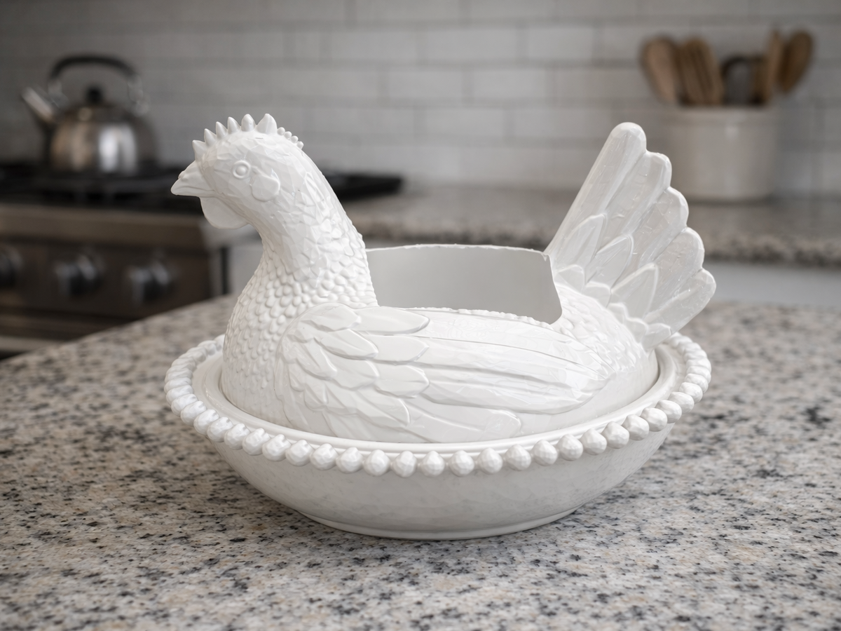 NESTING HEN SOAP HOLDER- 3D PRINTED