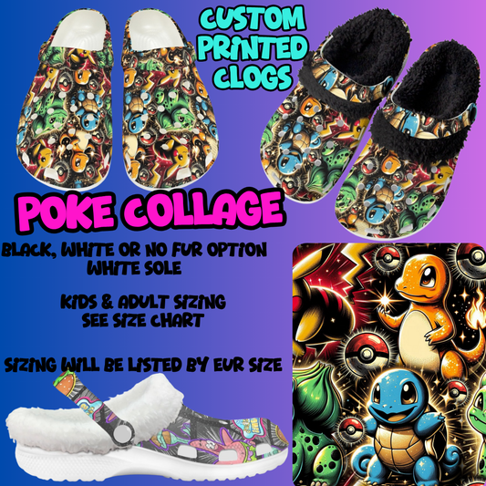 POKE COLLAGE-CLOG 7 RUN-PREORDER CLOSING 10/17