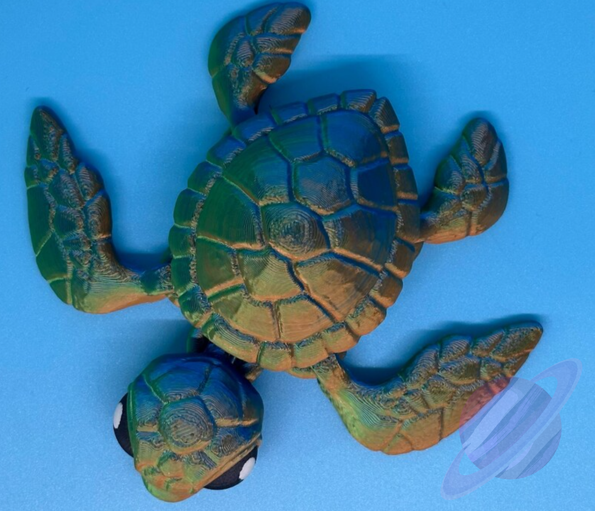 SEA TURTLE-3D PRINTED STRAW BUDDY