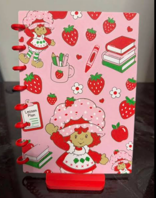 STRAWBERRY SC- 3D PRINTED REFILLABLE NOTEBOOK