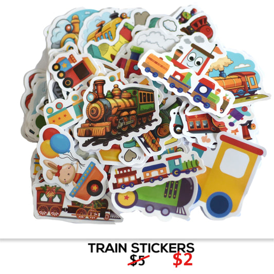 TRAIN STICKERS