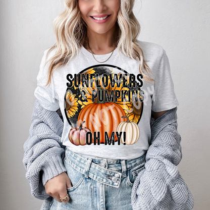 SUNFLOWER PUMPKINS Tee