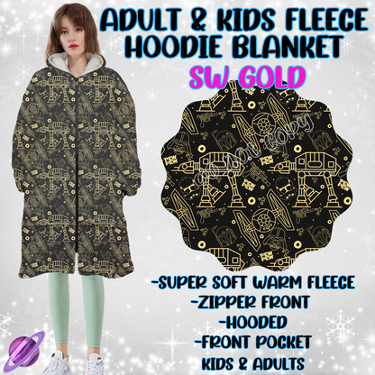 SW GOLD - HOODIE BLANKET RUN-PREORDER CLOSING 9/27
