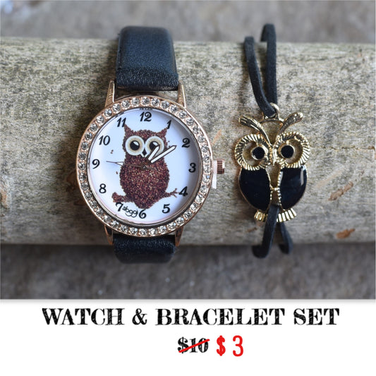 OWL WATCH SET