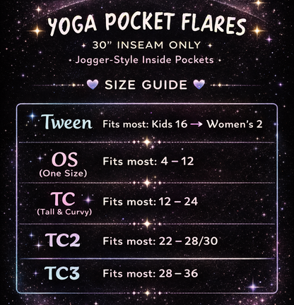 HOLIDAY CB-HOLIDAY RUN-YOGA FLARE PANTS-PREORDER DUE 9/18