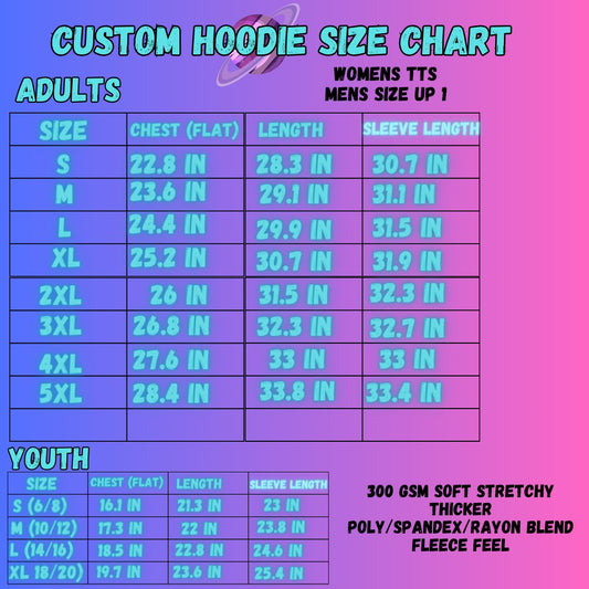 CUSTOM HOODIES 3-GHOST SMORES-PREORDER CLOSING 7/28